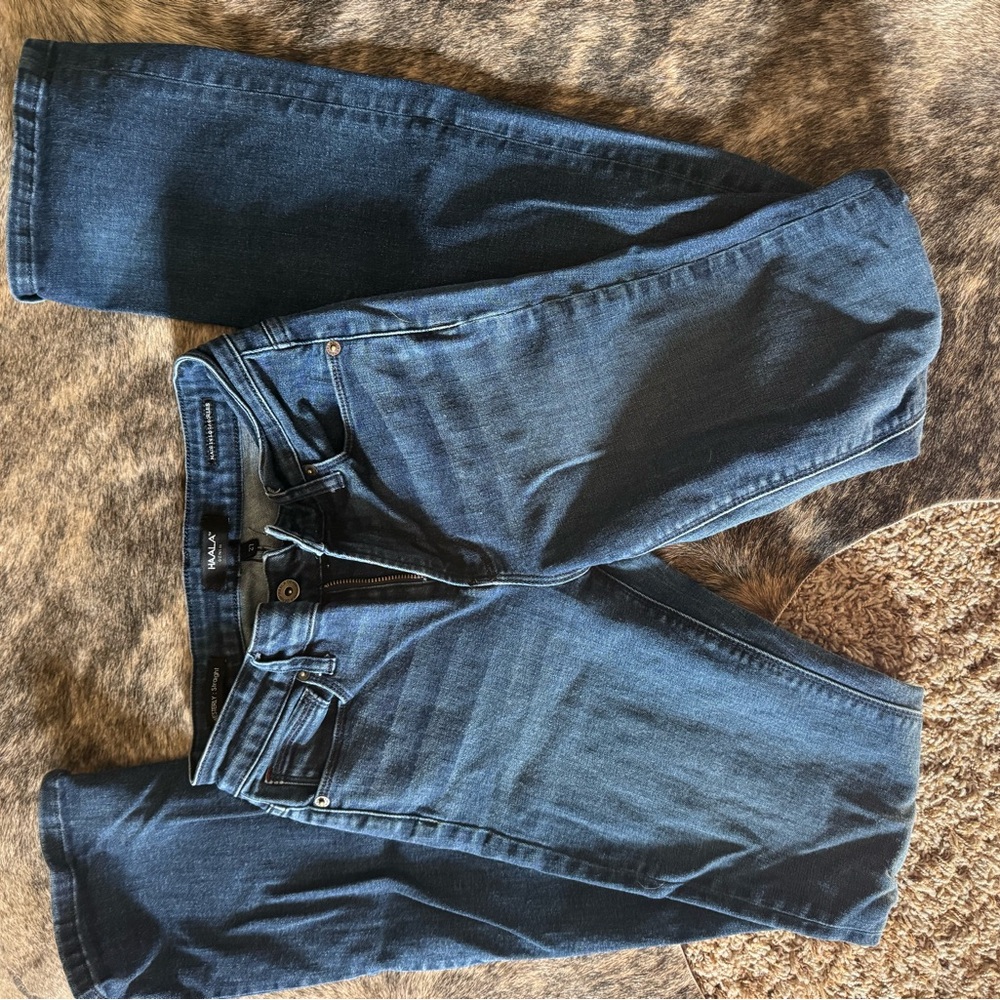 Women's Classic Blue Boot Cut Jeans Haala Denim